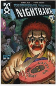 SUPREME POWER: NIGHTHAWK #3 – STEVE DILLON COVER – GREATEST SHOW ON EARTH - 2006