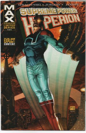 SUPREME POWER: HYPERION #4 – DAN JURGENS - ANDY BRASE COVER – FULL CIRCLE - 2006
