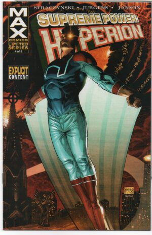 SUPREME POWER: HYPERION #4 – DAN JURGENS - ANDY BRASE COVER – FULL CIRCLE - 2006