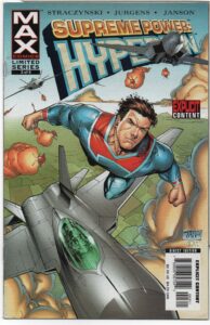 SUPREME POWER: HYPERION #3 – BILLY TAN COVER – LEAST RESISTANCE - 2006