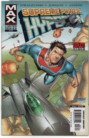 SUPREME POWER: HYPERION #3 – BILLY TAN COVER – LEAST RESISTANCE - 2006