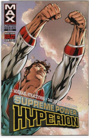 SUPREME POWER: HYPERION #2 – 1ST APPEARANCES – MIKE DEODATO COVER - 2005