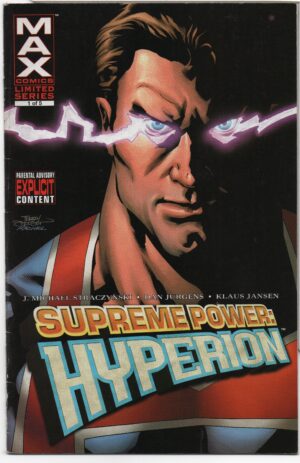 SUPREME POWER: HYPERION #1 – ORIGIN STORY – TERRY & RACHEL DODSON COVER - 2005