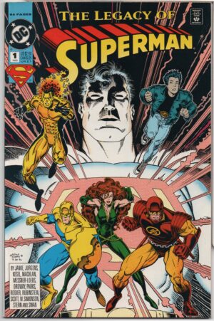 SUPERMAN: THE LEGACY OF SUPERMAN #1 – ONE-SHOT – ARTHUR ADAMS COVER - 1993