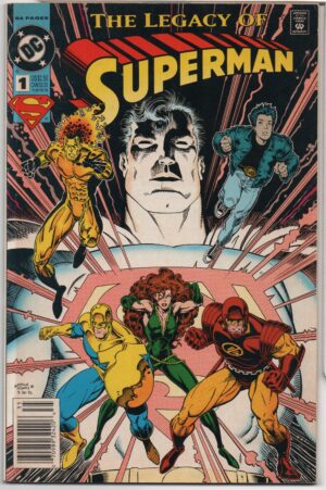 SUPERMAN: THE LEGACY OF SUPERMAN #1 – ONE-SHOT – ARTHUR ADAMS COVER - 1993