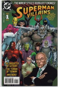 SUPERMAN VILLAINS: SECRET FILES #1 – ORIGIN STORY – DAN JURGENS COVER - 1998