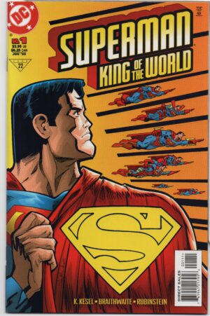 SUPERMAN: KING OF THE WORLD #1 – WALT SIMONSON COVER – KING OF THE WORLD - 1999