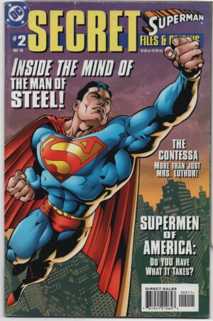 SUPERMAN: SECRET FILES #2 – 1ST APPEARANCES – DOUG MAHNKE – HISTORY OF CHANGE - 1999