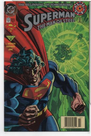 SUPERMAN: THE MAN OF STEEL #0 – 1ST CONDUIT – PEER PRESSURE – JON BOGDANOVE COVER - 1994