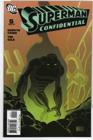 SUPERMAN CONFIDENTIAL #5 – TIM SALE COVER – KRYPTONITE - 2007