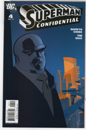 SUPERMAN CONFIDENTIAL #4 – TIM SALE COVER – SECRETS OF KRYPTONITE - 2007