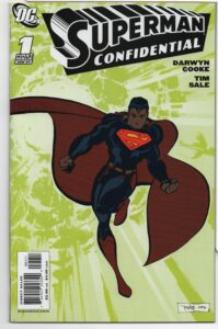 SUPERMAN CONFIDENTIAL #1 – TIM SALE COVER – SECRETS OF KRYPTONITE EXPOSED - 2007