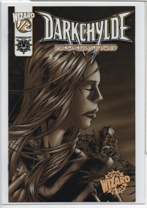 DARKCHYLDE REDEMPTION #1/2 – WIZARD GOLD STAMP EDITION – COA – RANDY QUEEN - 2001