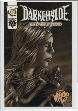 DARKCHYLDE REDEMPTION #1/2 – WIZARD GOLD STAMP EDITION – COA – RANDY QUEEN - 2001
