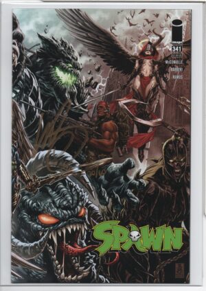 SPAWN #341 – SIGNED MARK BROOKS – NUMBERED DF COA 30/60 - 2023