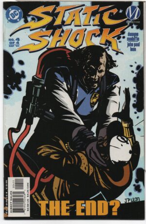 STATIC SHOCK: REBIRTH OF THE COOL #4 – DWAYNE MCDUFFIE - JOHN PAUL LEON COVER - 2001