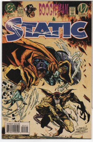 STATIC #23 – REIGNING RATS AND DOGS – WILFRED SANTIAGO COVER - 1995