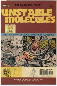 STARTLING STORIES: FANTASTIC FOUR - UNSTABLE MOLECULES #2 – CRAIG THOMPSON COVER - 2003