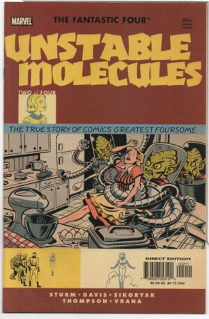 STARTLING STORIES: FANTASTIC FOUR - UNSTABLE MOLECULES #2 – CRAIG THOMPSON COVER - 2003