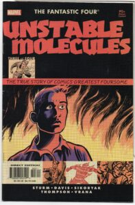 STARTLING STORIES: FANTASTIC FOUR - UNSTABLE MOLECULES #3 – CRAIG THOMPSON COVER - 2003