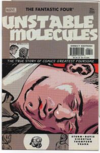 STARTLING STORIES: FANTASTIC FOUR - UNSTABLE MOLECULES #4 – CRAIG THOMPSON COVER - 2003