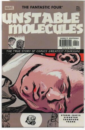 STARTLING STORIES: FANTASTIC FOUR - UNSTABLE MOLECULES #4 – CRAIG THOMPSON COVER - 2003