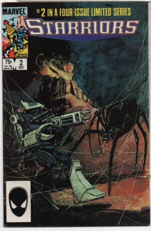 STARRIORS #2 – LOUISE SIMONSON - BILL SIENKIEWICZ COVER – UNDER FIRE - 1984