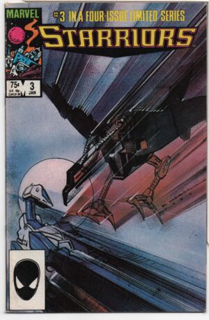 STARRIORS #3 – 1ST APPEARANCES - LOUISE SIMONSON - BILL SIENKIEWICZ – 1985
