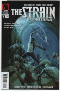 THE STRAIN: THE NIGHT ETERNAL #1 – GUILLERMO DEL TORO - E. M. GIST COVER - 2014