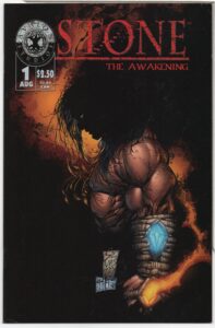 STONE #1 – KEY ISSUE – BRIAN HABERLIN – MARC SILVESTRI COVER – 1998