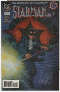 STARMAN #0 – KEY ISSUE – TONY HARRIS COVER – DEATH OF DAVID KNIGHT - 1994