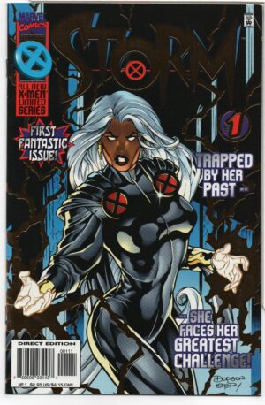 STORM #1 – GOLD FOIL – 1ST SOLO STORM – WARREN ELLIS - TERRY DODSON COVER - 1996