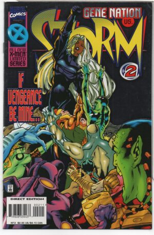 STORM #2 – SILVER FOIL – 1ST APPEARANCE - WARREN ELLIS - TERRY DODSON COVER - 1996