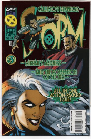 STORM #3 – RED FOIL – 1ST APPEARANCES - WARREN ELLIS - TERRY DODSON COVER - 1996
