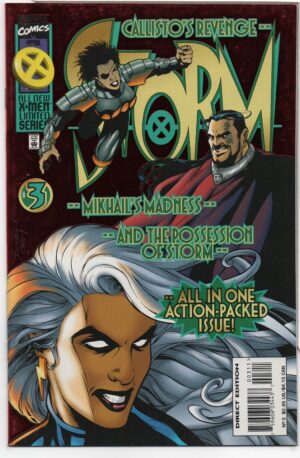 STORM #3 – RED FOIL – 1ST APPEARANCES - WARREN ELLIS - TERRY DODSON COVER - 1996