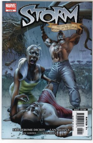 STORM #5 – MIKE MAYHEW COVER – 2006 – PRELUDE TO THE WEDDING OF THE CENTURY