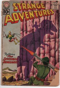 STRANGE ADVENTURES #133 – 10 CENT PRICE – MURPHY ANDERSON COVER - 1961