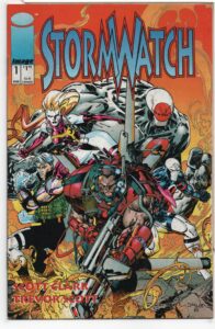 STORMWATCH #1 – KEY ISSUE – 1ST TEAM APPEARANCE - BRANDON CHOI - JIM LEE COVER - 1993
