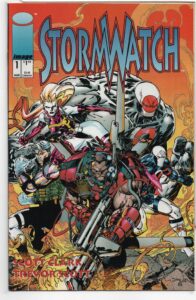STORMWATCH #1 – KEY ISSUE – 1ST TEAM APPEARANCE - BRANDON CHOI - JIM LEE COVER - 1993
