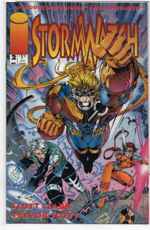 STORMWATCH #2 – 1ST APPEARANCES – JIM LEE COVER – ONCE MORE UNTO THE BREACH - 1993