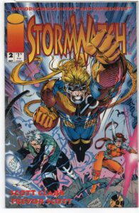 STORMWATCH #2 – 1ST APPEARANCES – JIM LEE COVER – ONCE MORE UNTO THE BREACH - 1993