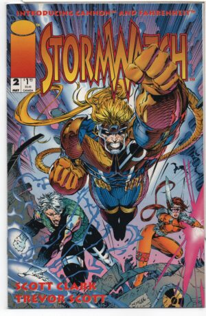 STORMWATCH #2 – 1ST APPEARANCES – JIM LEE COVER – ONCE MORE UNTO THE BREACH - 1993