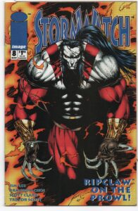STORMWATCH #8 – 1ST RAINMAKER – BRANDON CHOI – JIM LEE - SCOTT CLARK COVER - 1994