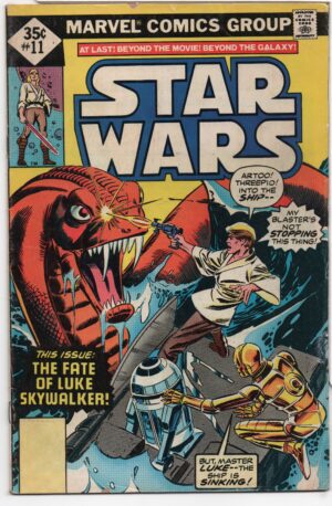 STAR WARS #11 – WHITMAN 2ND PRINT – ARCHIE GOODWIN – GIL KANE COVER - 1978
