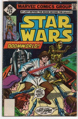 STAR WARS #12 – WHITMAN VARIANT – ARCHIE GOODWIN – CARMINE INFANTINO COVER - 1978