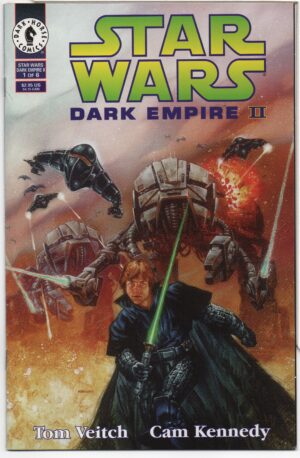 STAR WARS: DARK EMPIRE II #1 – 1ST APPEARANCES – DAVE DORMAN COVER - 1994