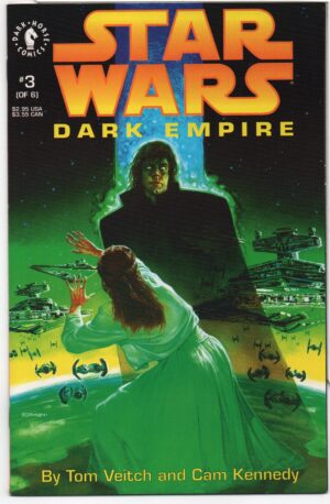 STAR WARS: DARK EMPIRE #3 – 1ST APPEARANCES – DAVE DORMAN COVER - 1992