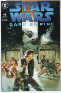 STAR WARS: DARK EMPIRE #4 – DAVE DORMAN COVER – DARK HORSE COMICS - 1992