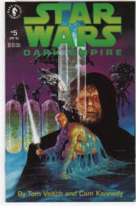 STAR WARS: DARK EMPIRE #5 – DAVE DORMAN COVER – DARK HORSE COMICS - 1992