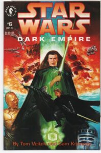 STAR WARS: DARK EMPIRE #6 – DAVE DORMAN COVER – DARK HORSE COMICS - 1992